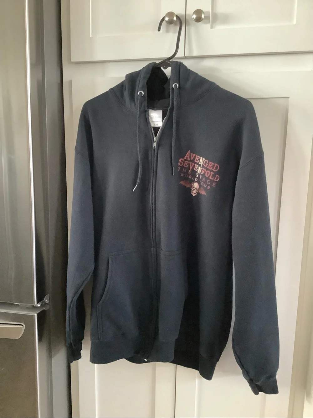 AVENGED SEVENFOLD Band Black Sweatshirt Mens Med. RARE